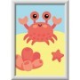 CreArt pictura pe numere pentru copii crab prietenos